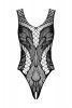 Obsessive Body otwarte B138 czarne